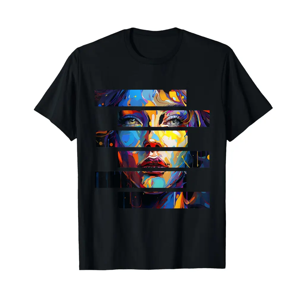 Chromatic Fragmentation: Kaleidoscope of Emotion T Shirt