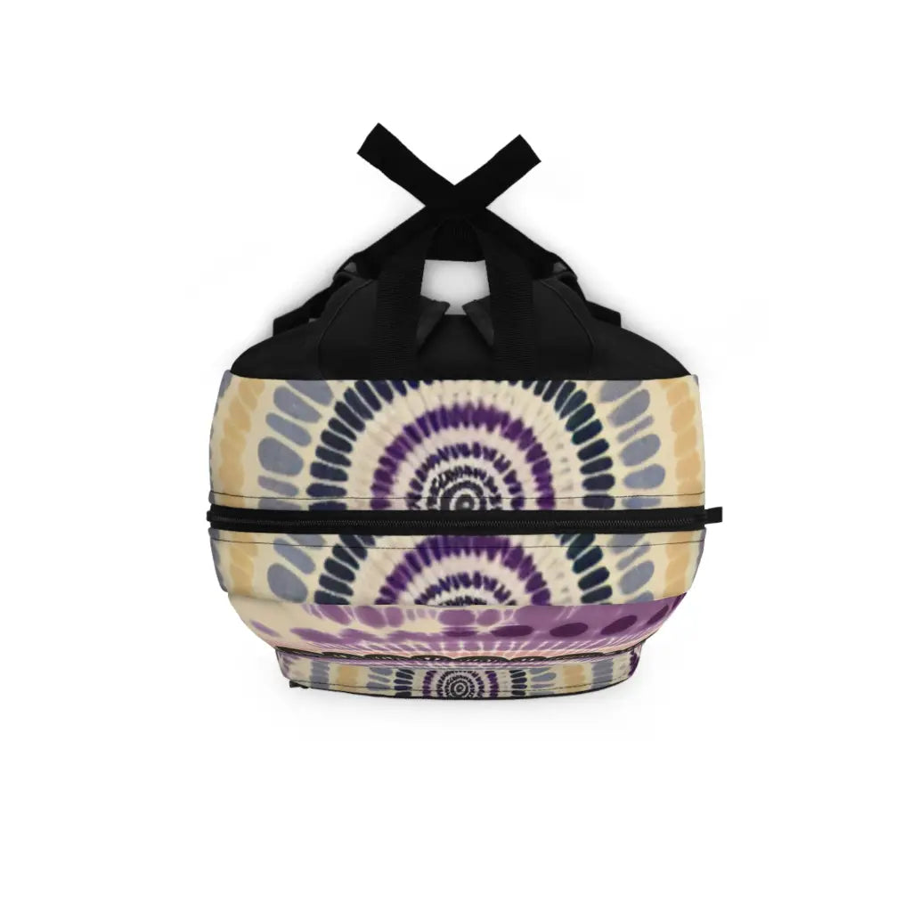 Circular Whimsy in Pastel Shades Backpack One size Bags