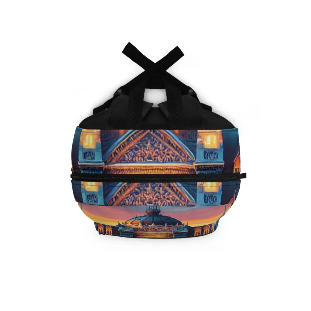 City Lights and Architectural Grandeur Backpack One size