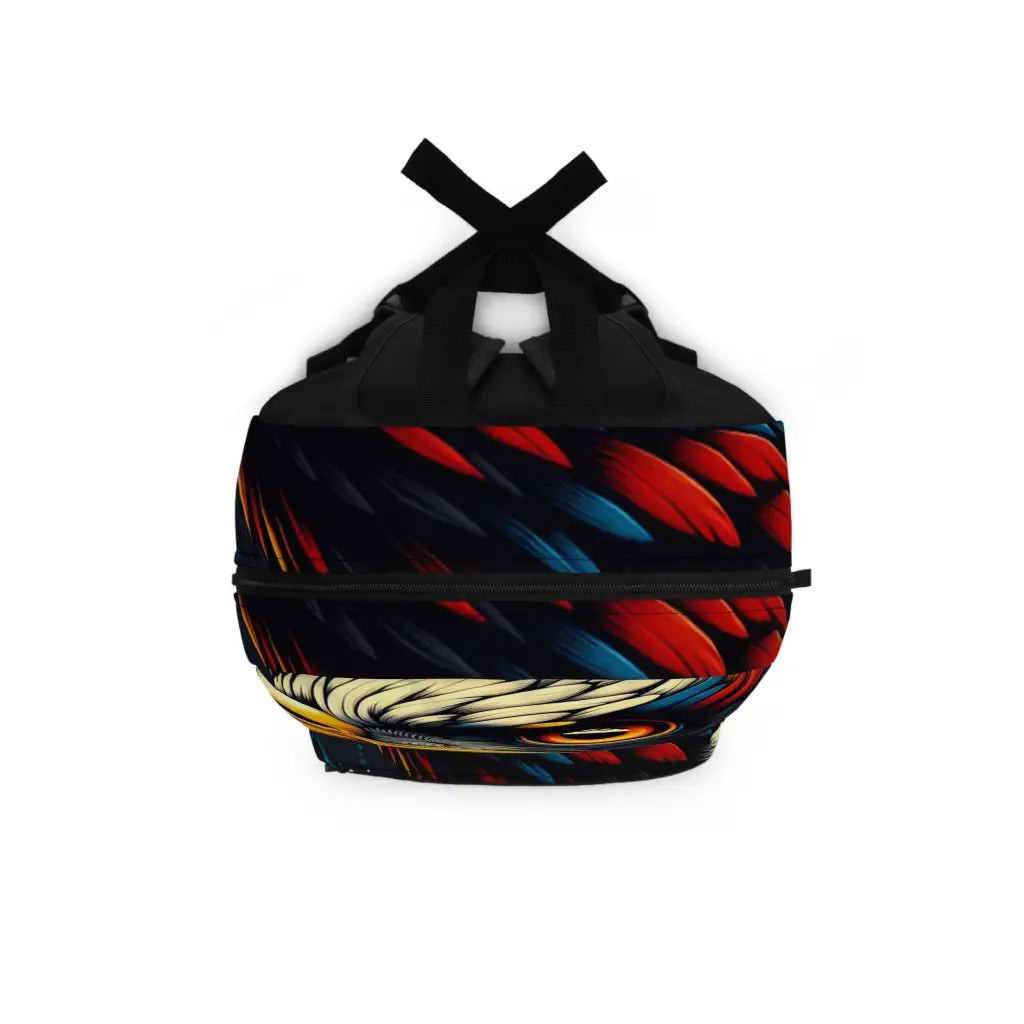 Colorful Avian Gaze Backpack One size Bags