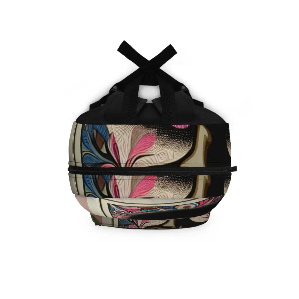 Colorful Expression in a Sunlit Room Backpack One size Bags