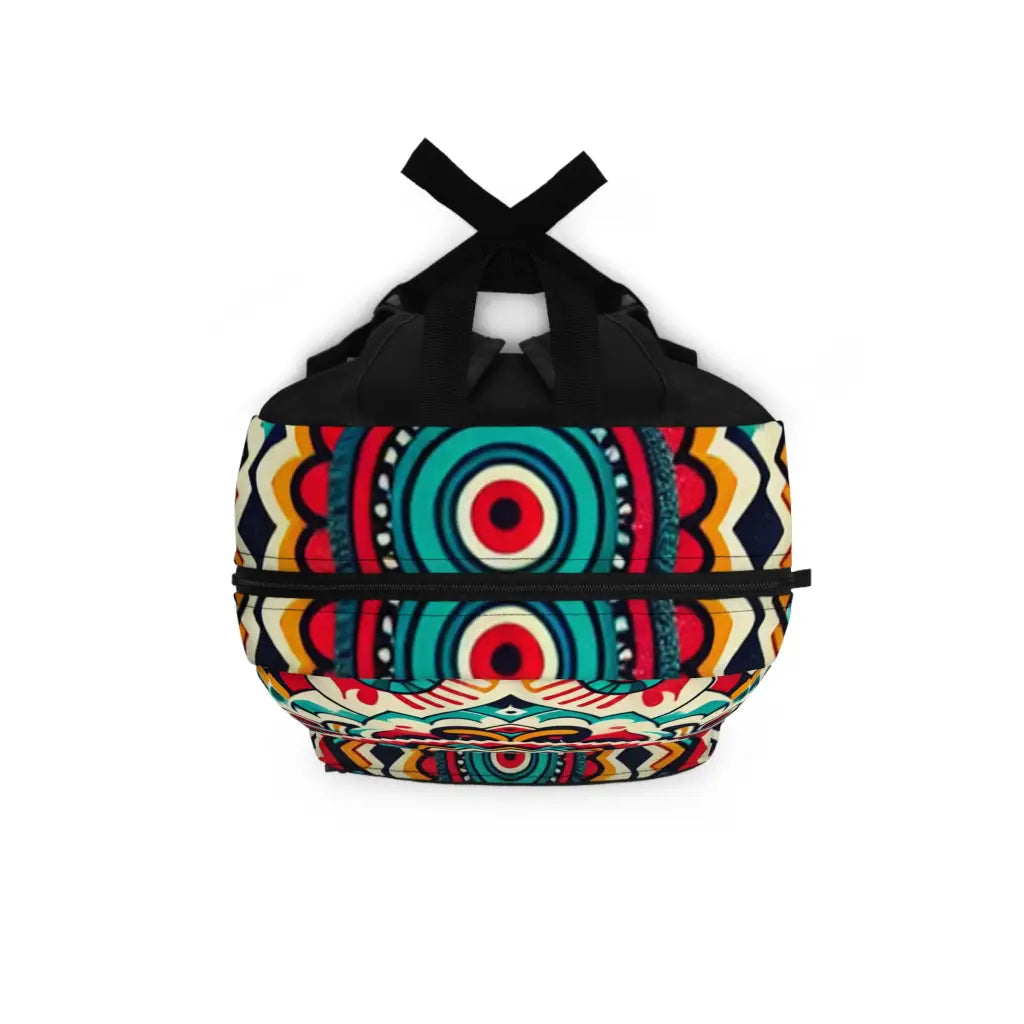Colorful Mandala Intricacy Backpack One size Bags
