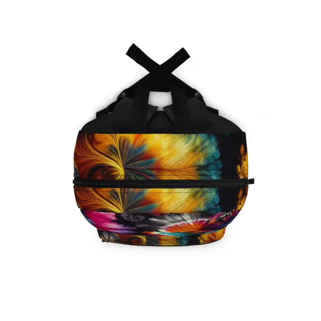 Colorful Petal Whirls Backpack One size Bags