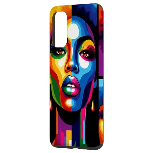 Colorful Portraits of A Stunning African American Woman