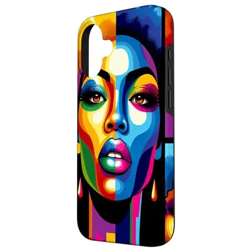 Colorful Portraits of A Stunning African American Woman