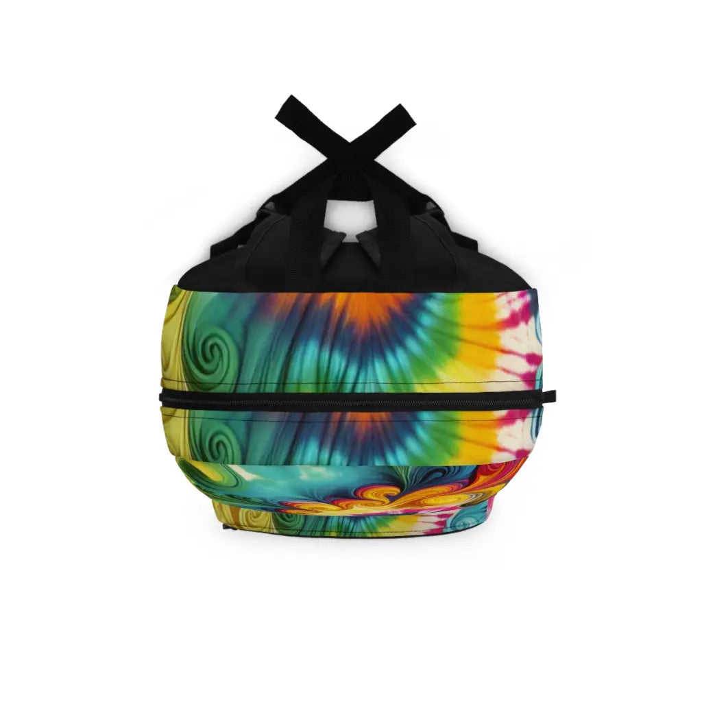 Colorful Whirls of Imagination Backpack One size Bags