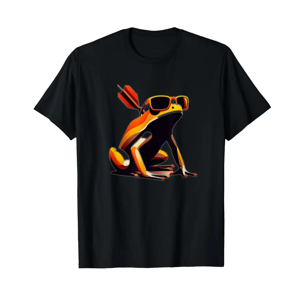 Cool Shot: The Unbothered Frog T Shirt Apparel