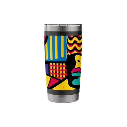 Cosmic Vision: Pop Art Exploration Stainless Steel