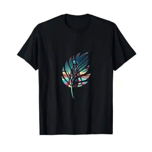 Cosmic Voyager: Astronaut in a Futuristic Oasis T Shirt