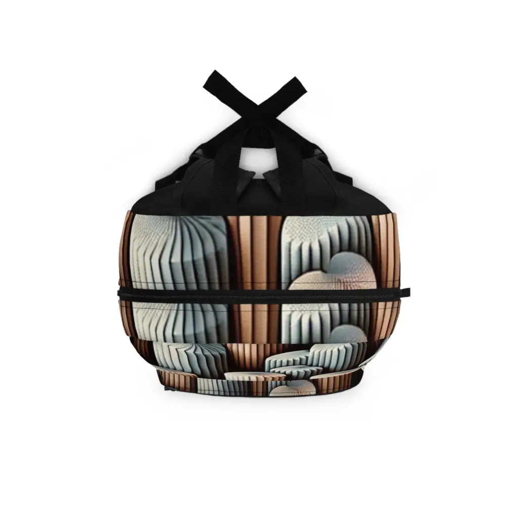Curved Surface Illusions Backpack One size Bags