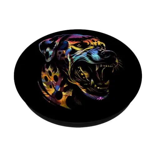 Dalmatian Guardian’s Spirit: Echoes of Loyalty PopSockets
