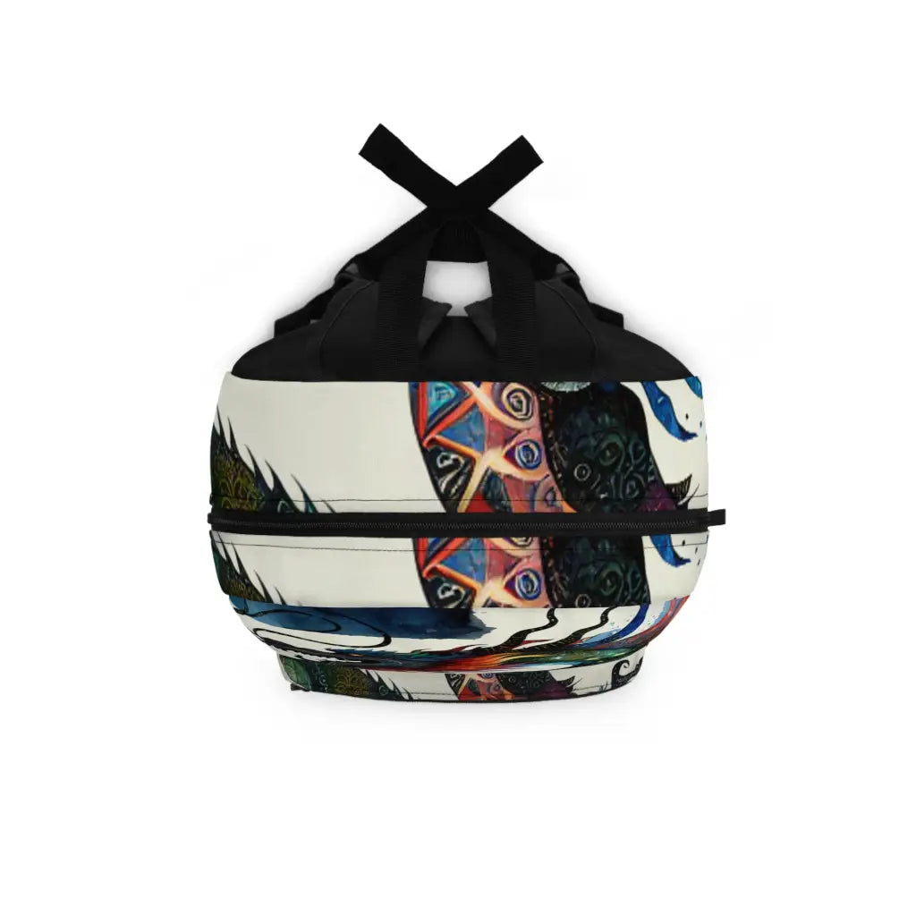 Dragon’s Celestial Dance Backpack One size Bags