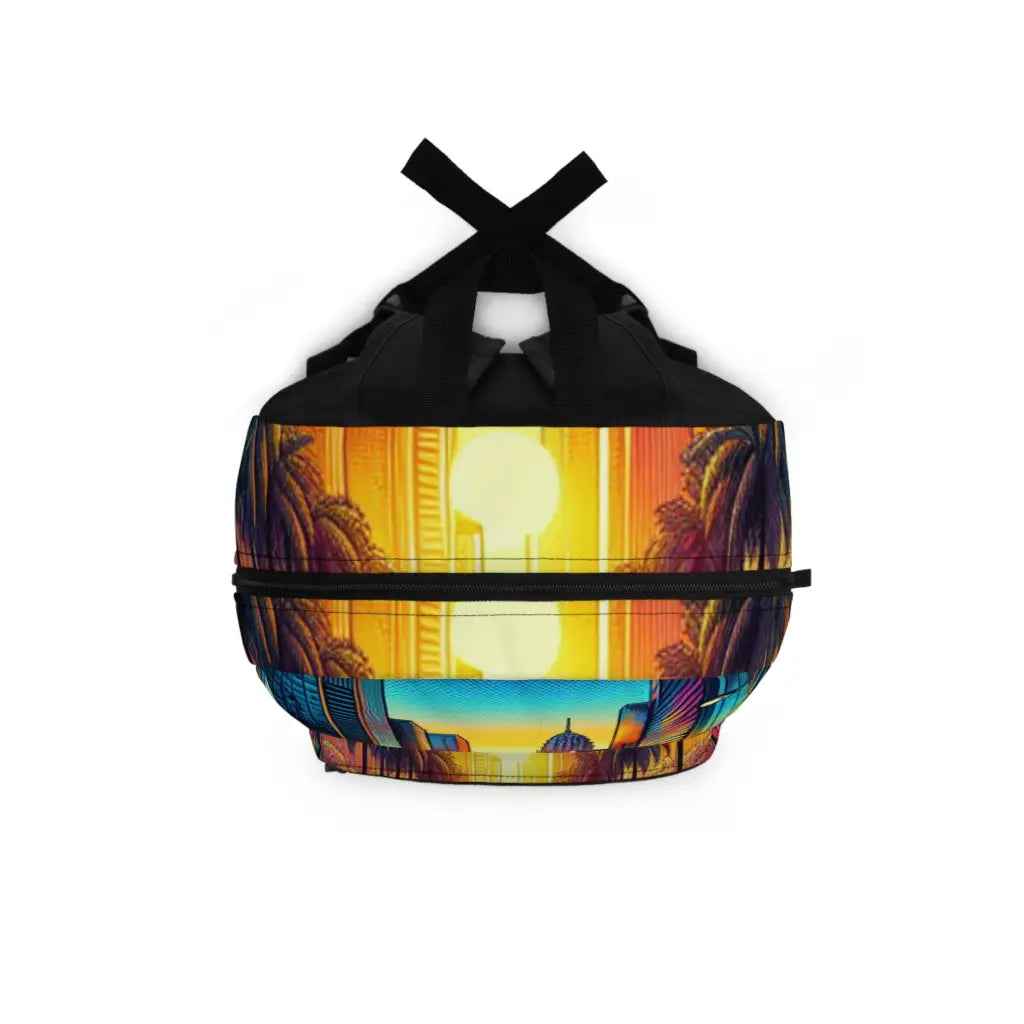 Dreamy Cityscape Illumination Backpack One size Bags