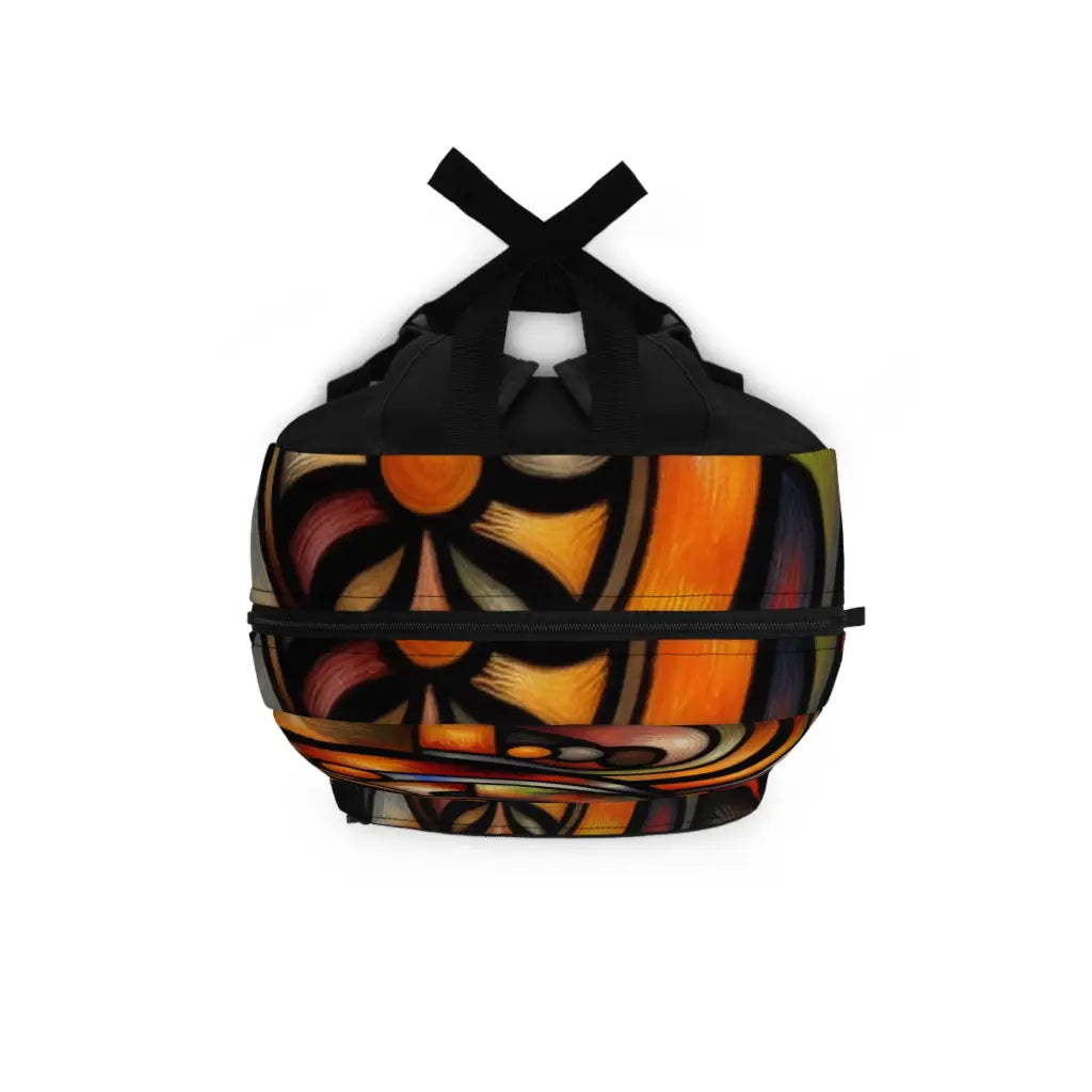 Duality in Colorful Contrast Backpack One size Bags