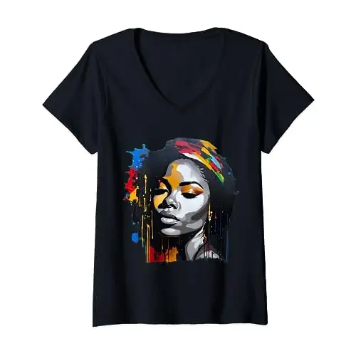 Elegance Unveiled: A Black Woman’s Face of Empowerment V