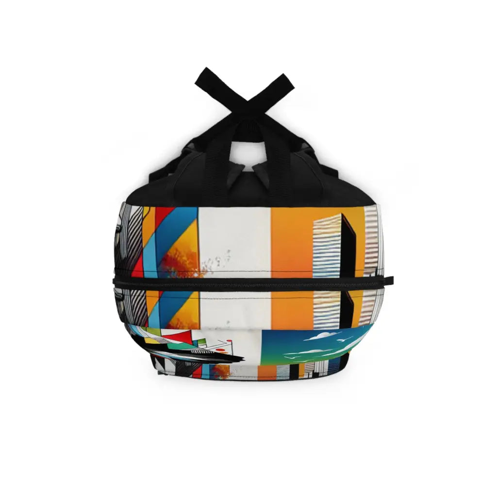 Elephant and Skyline Fantasia Backpack One size Bags