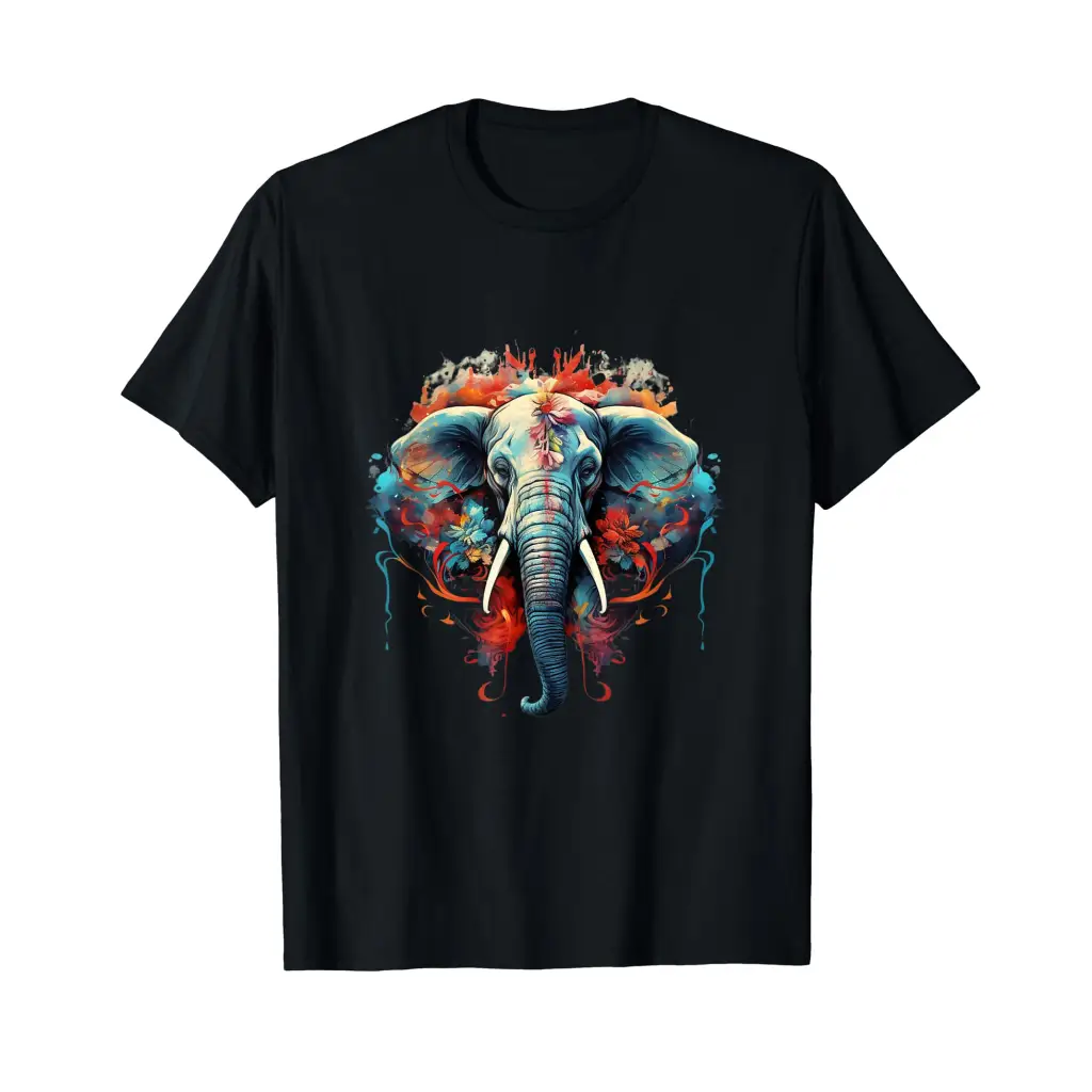 Elephant Dreams: A World of Color T Shirt Apparel