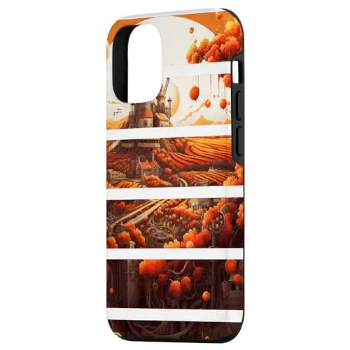 Enchanted Castle Collage: Day and Night Splendor Case