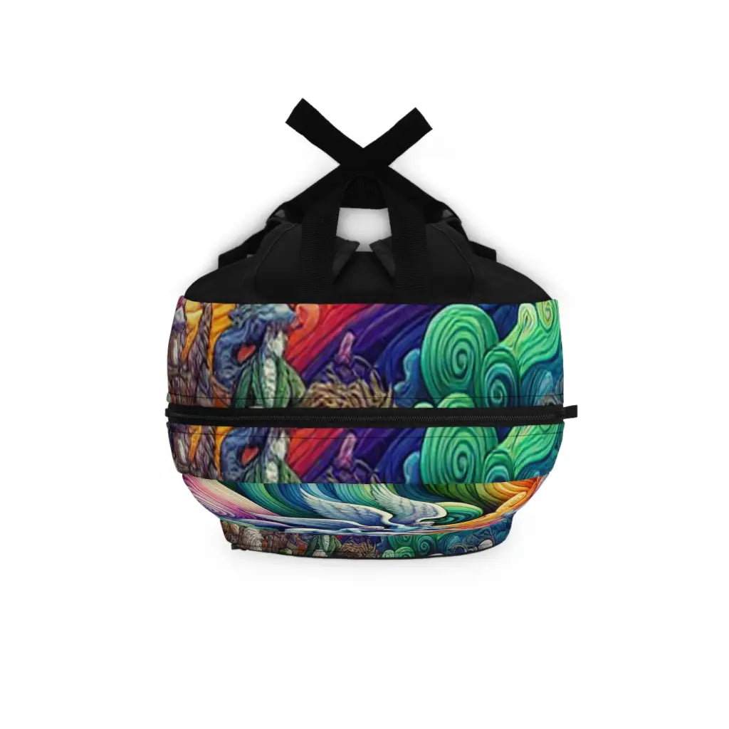Epic Journey Through Colorful Skies Backpack One size Bags