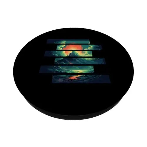 Eruption’s Fury: The Awakening Volcano PopSockets Swappable