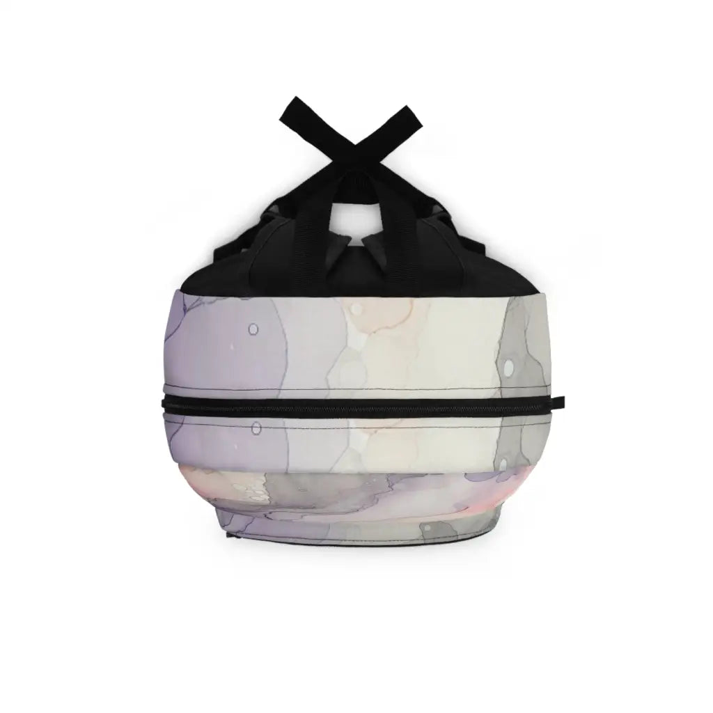 Ethereal Watercolor Waves Backpack One size Bags