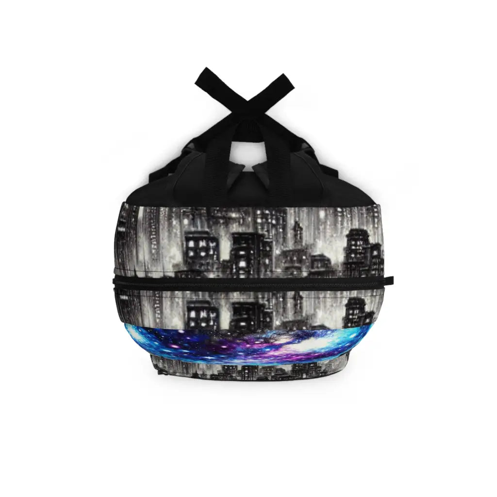 Evening Nebula Over the Cityscape Backpack One size Bags