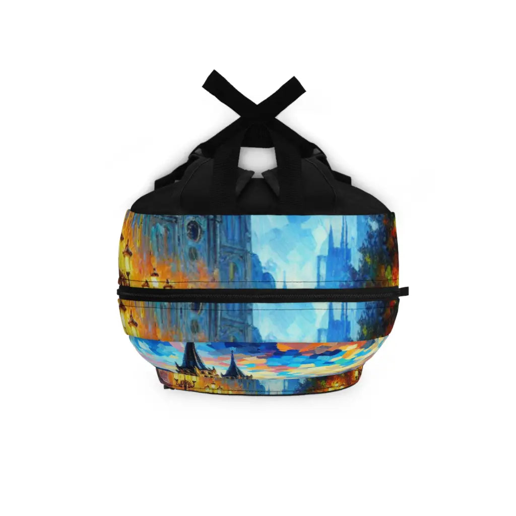 Evening Stroll in the City Glow Backpack One size Bags