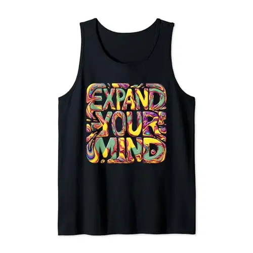 Expand Your Mind: Psychedelic Art and Vibrant Colors Tank