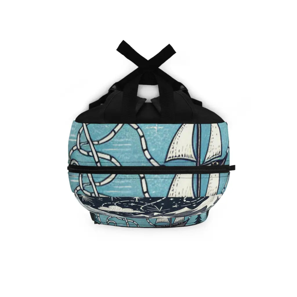 Exploration Journey in Ink Backpack One size Bags