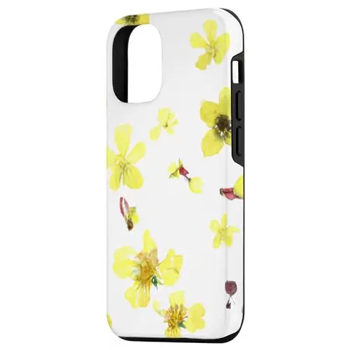 Eye Catching Floral Art: Yellow Pedals Falling Down Case