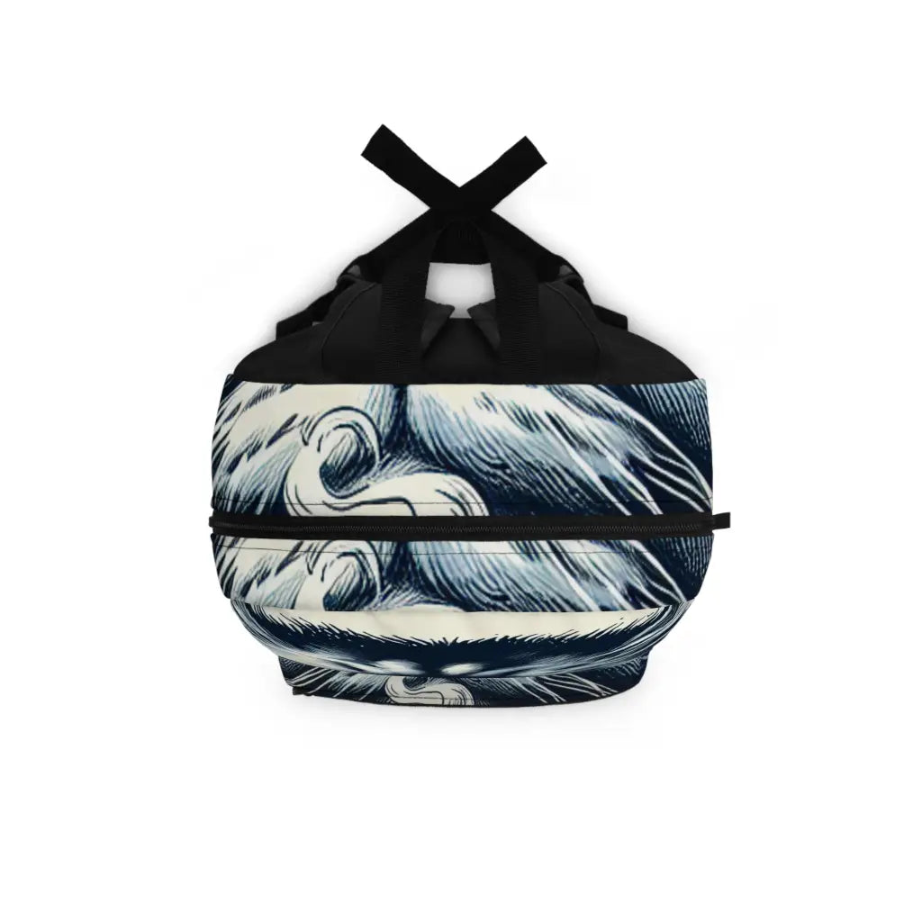 Feline Morning Brew Backpack One size Bags