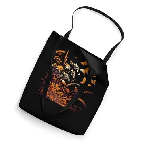 Fields of Radiance: Dance the Butterflies Tote Bag Apparel