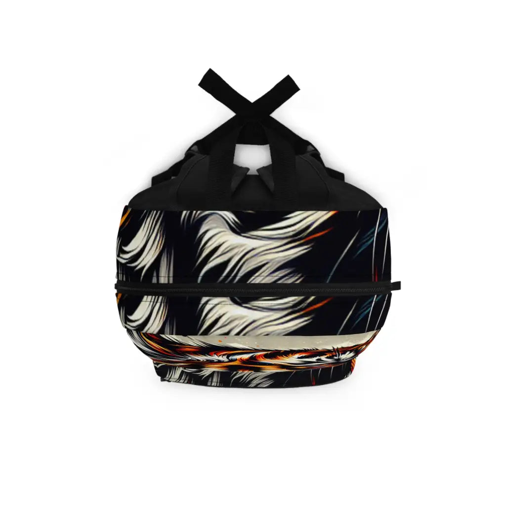 Fierce Wild Expression Backpack One size Bags
