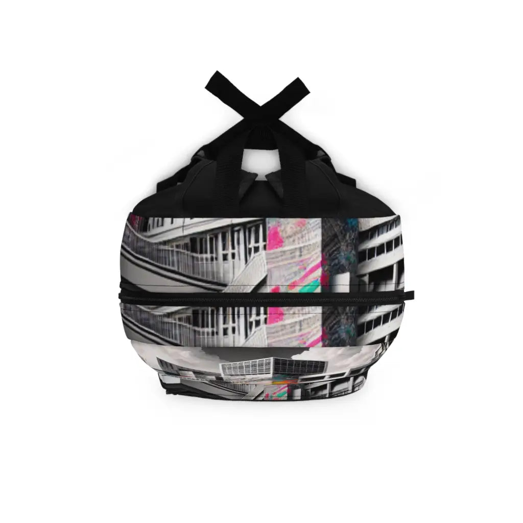 Floating Concrete Puzzle Backpack One size Bags