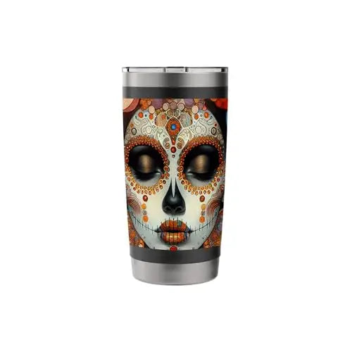 Floral Elegance: Día de los Muertos Celebration Stainless