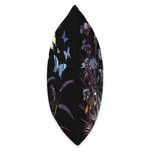 Floral Twilight Meadow: Flight of the Evening Butterflies