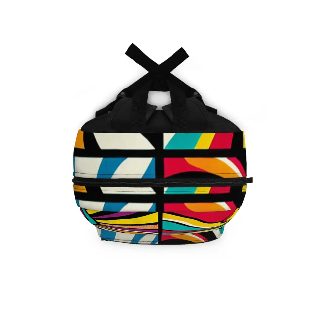 Fourfold Abstract Energy Backpack One size Bags