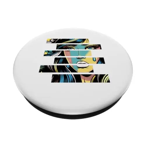 Fragmented Pop: Tearful Expression PopSockets Swappable