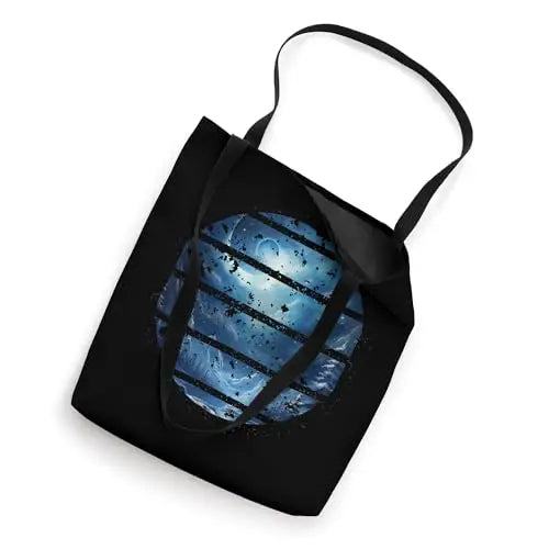 Frozen Horizon: Shattered Serenity Tote Bag Apparel