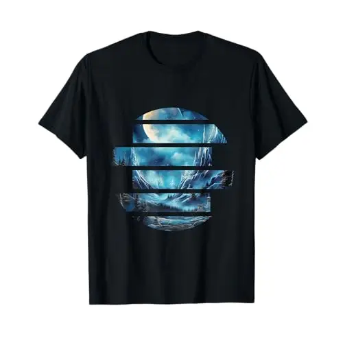 Frozen Tranquility: Winter’s Silent Realm T Shirt Apparel