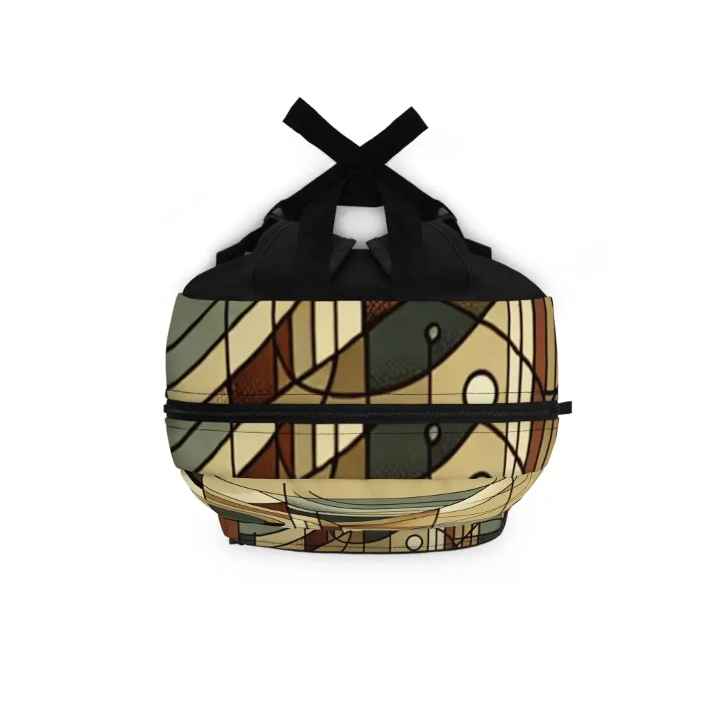 Geometric Harmony Backpack One size Bags