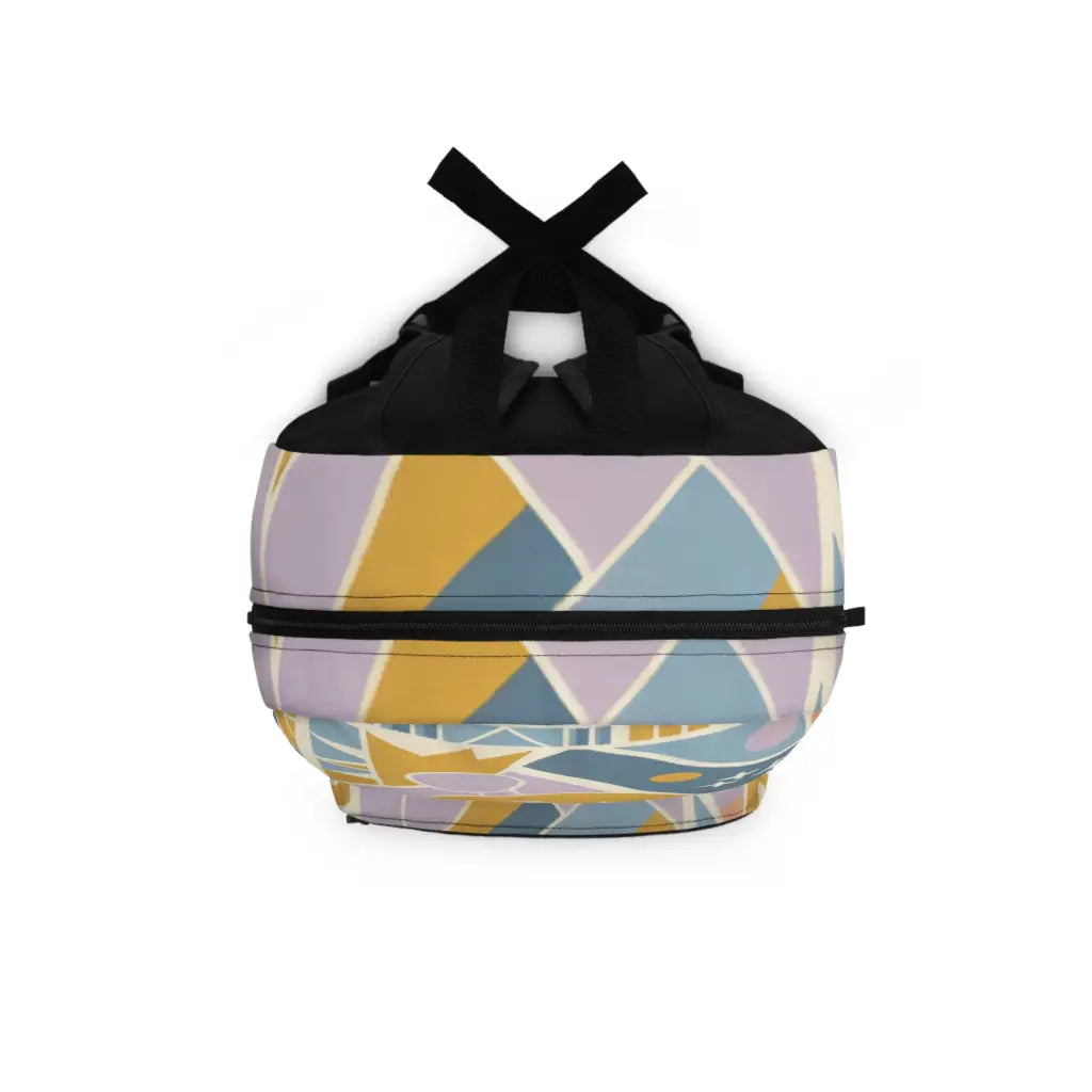 Geometric Motherhood Illustration Backpack One size Bags