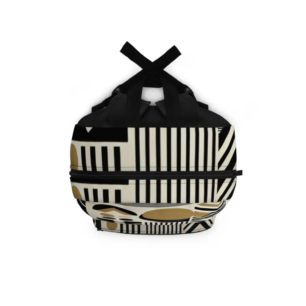 Geometric Patterns on Display Backpack One size Bags