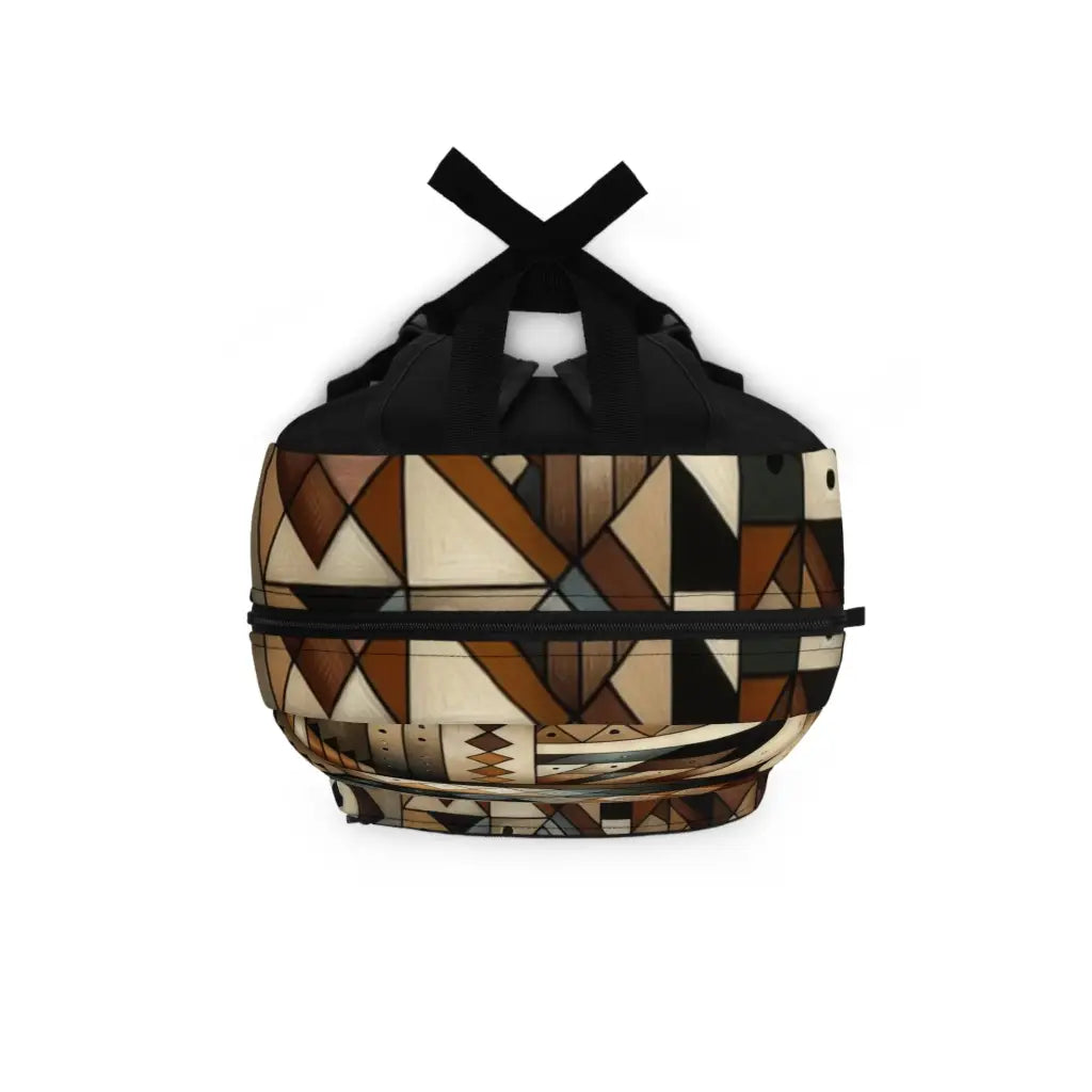 Geometric Tapestry Backpack One size Bags