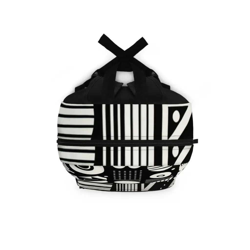 Geometric Whimsy Backpack One size Bags