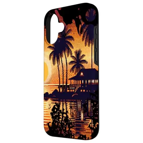 Golden Horizon: Sunset Serenity Case (iPhone Select Model)