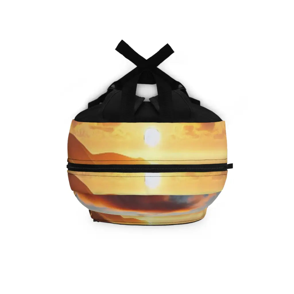 Golden Horizon View Backpack One size Bags