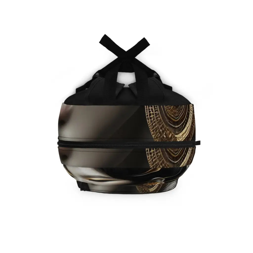 Golden Whirl of Dreams Backpack One size Bags