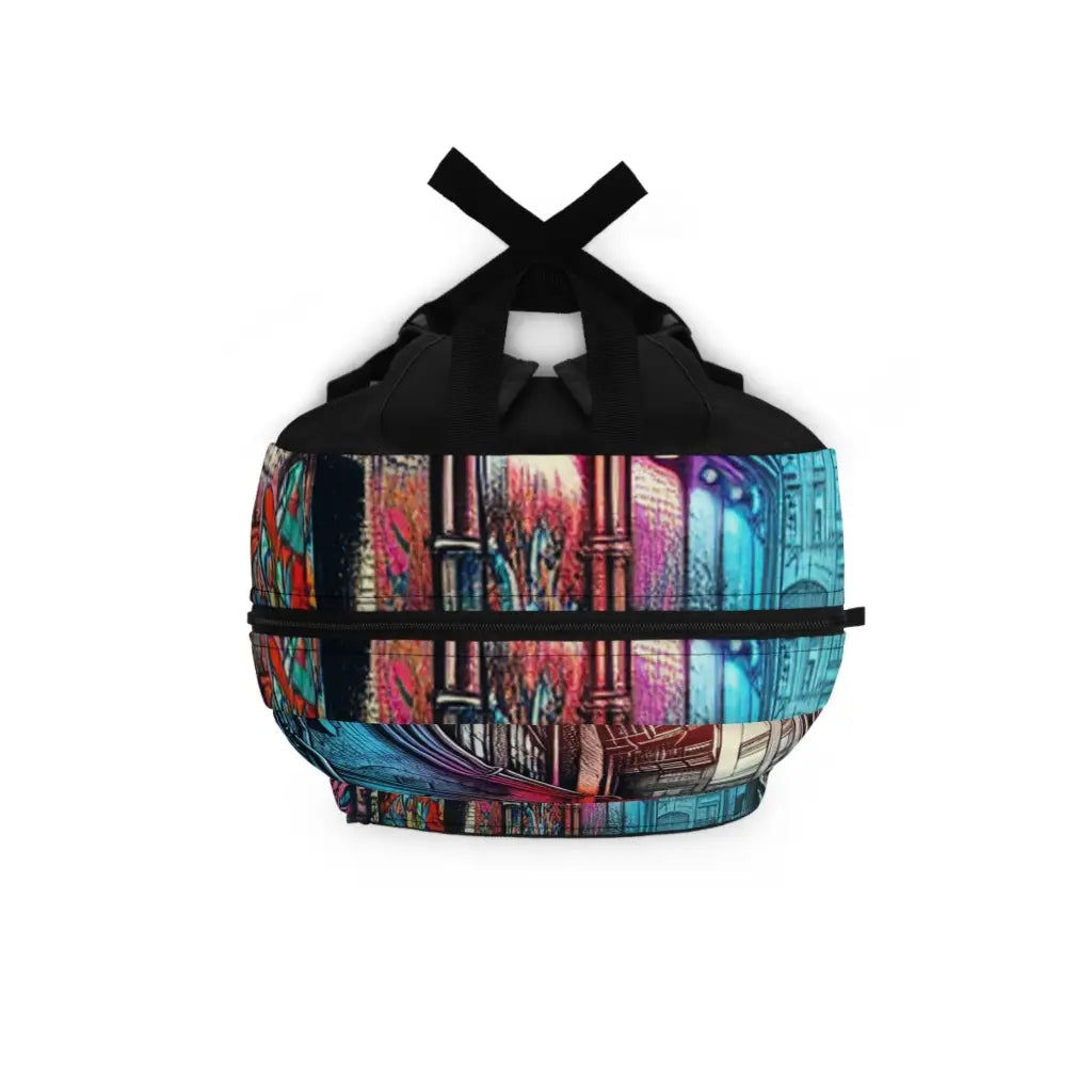 Graffiti Alley Illuminated Backpack One size Bags