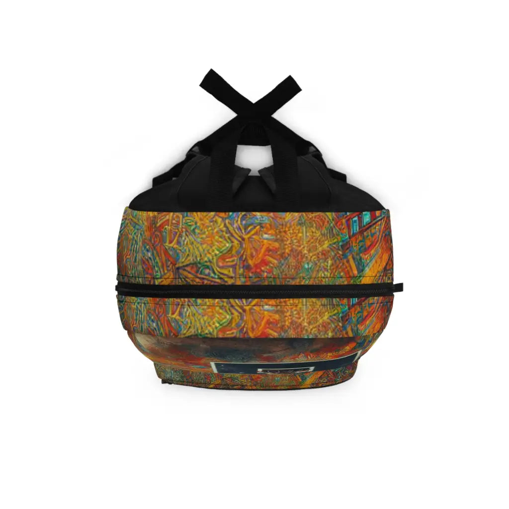 Graffiti Court Atmosphere Backpack One size Bags